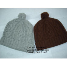 Cashmere Chunky Scarf Hat Set